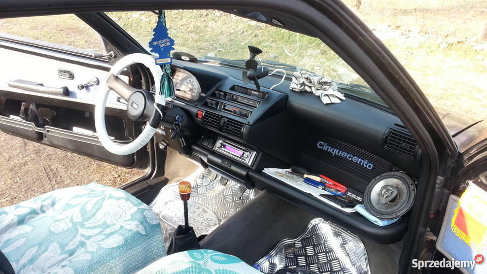 Fiat Cinquecento 900 FSM gaźnik Weber Kętrzyn