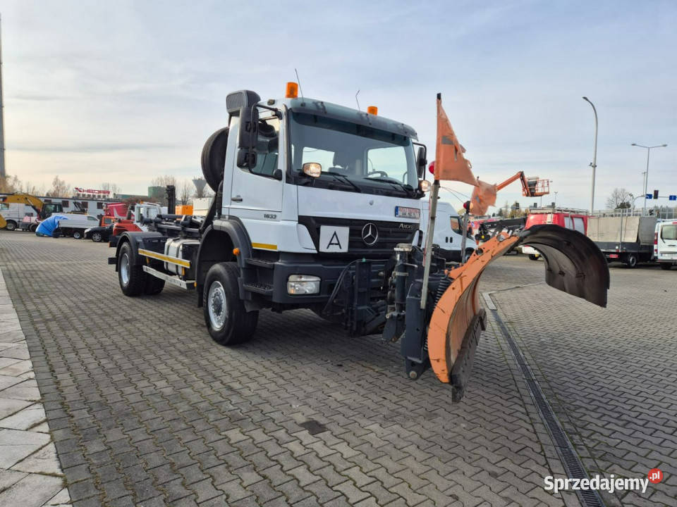 Mercedes Axor 1833 4X4 MercedesBenz Axor 1833 330KM śląskie Łaziska Górne