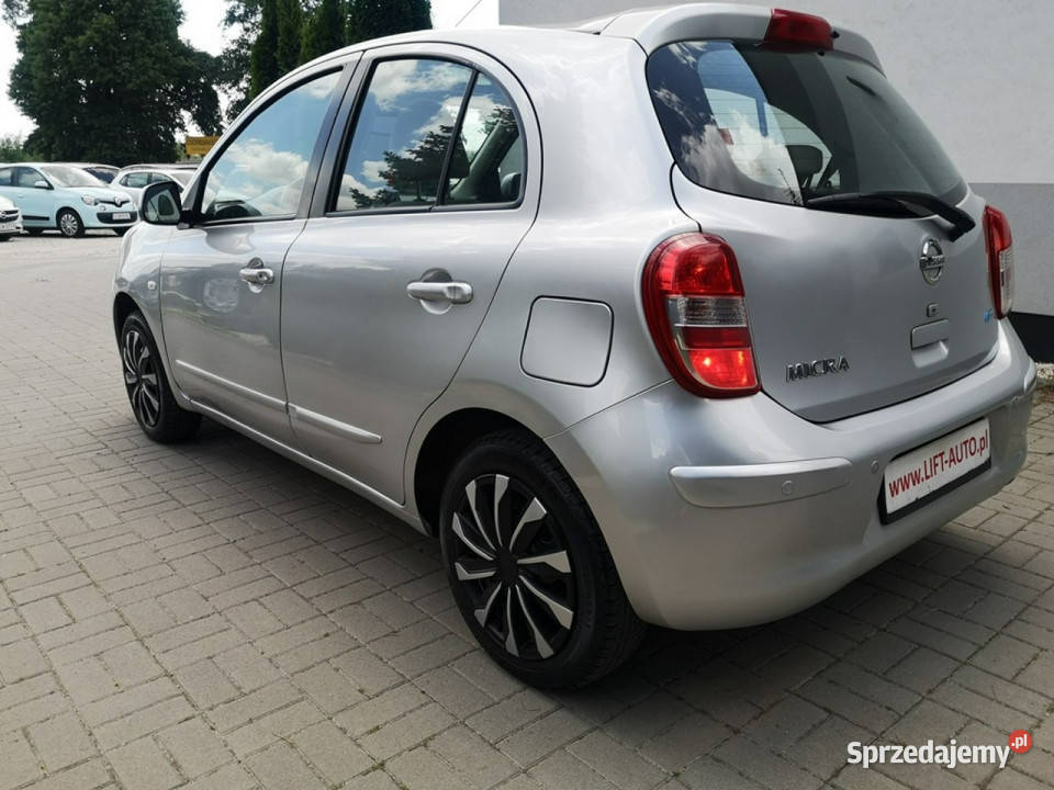 Nissan Micra 12 16v 80 Klimatr Panorama Navi czujnik zmierzchu Strzegom