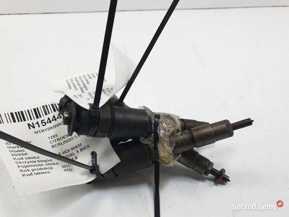 WTRYSKIWACZ CITROEN BERLINGO 16 HDI 90MSP Lipno