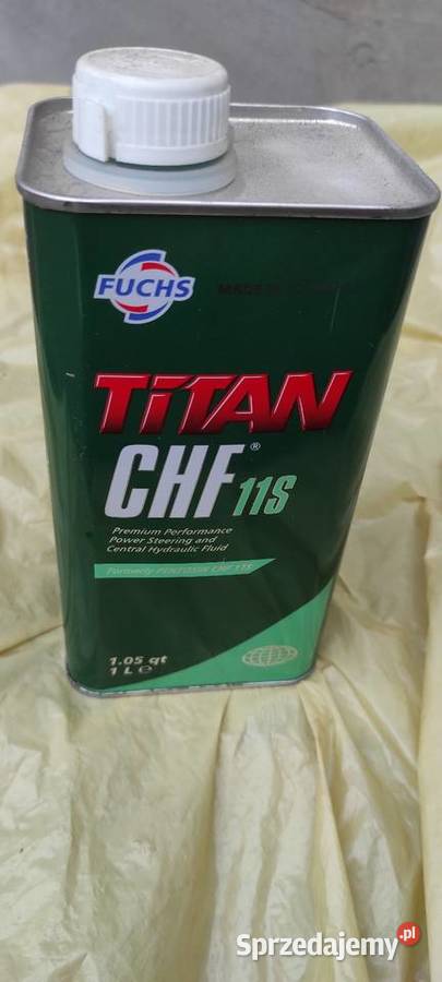 FUCHS TITAN CHF 11S olej płyn do wspomagania BMW Oleje i Chemia Kraków sprzedam