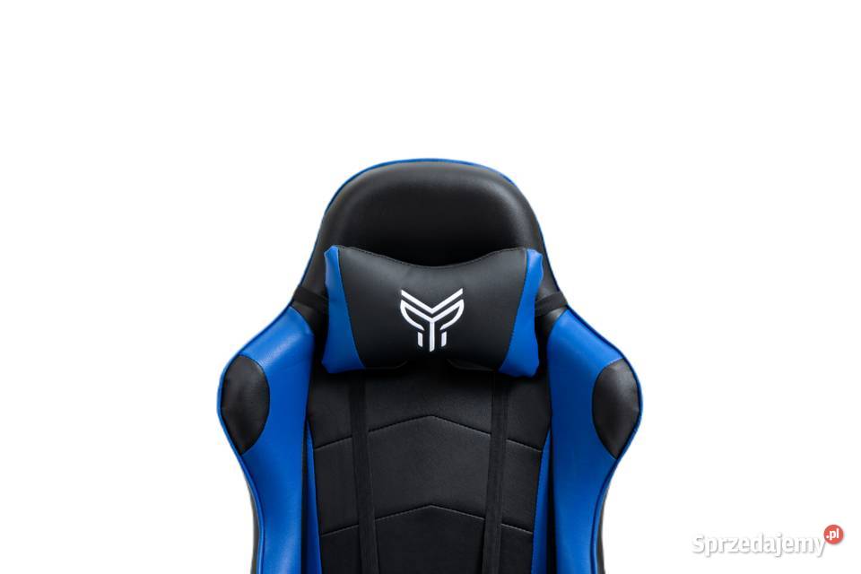 Fotel Gamingowy z podnóżkiem obrotowy GHOST 17 72cm