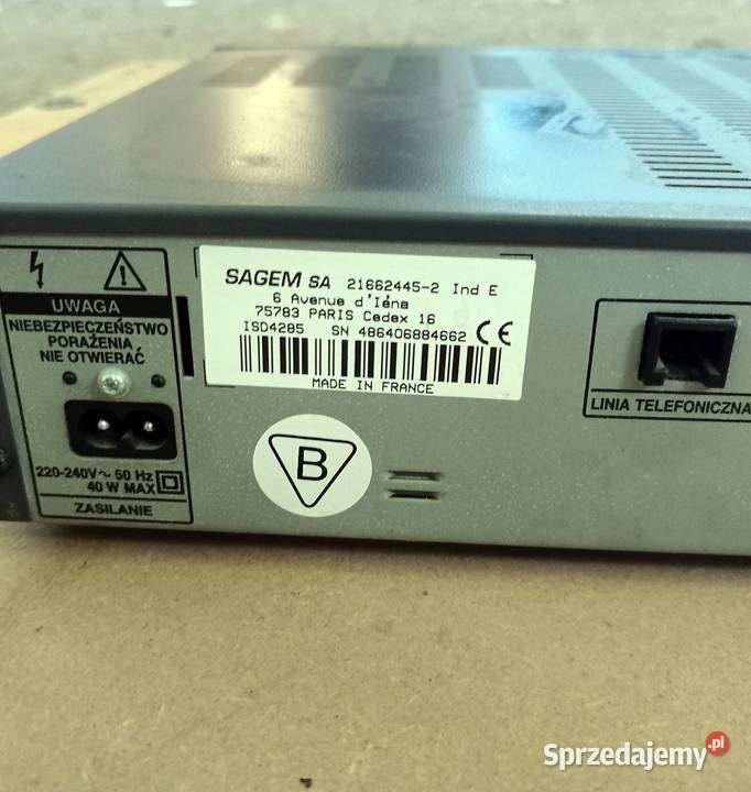 Sagem ISD 4285 tuner satelitarny Polsat Bytów