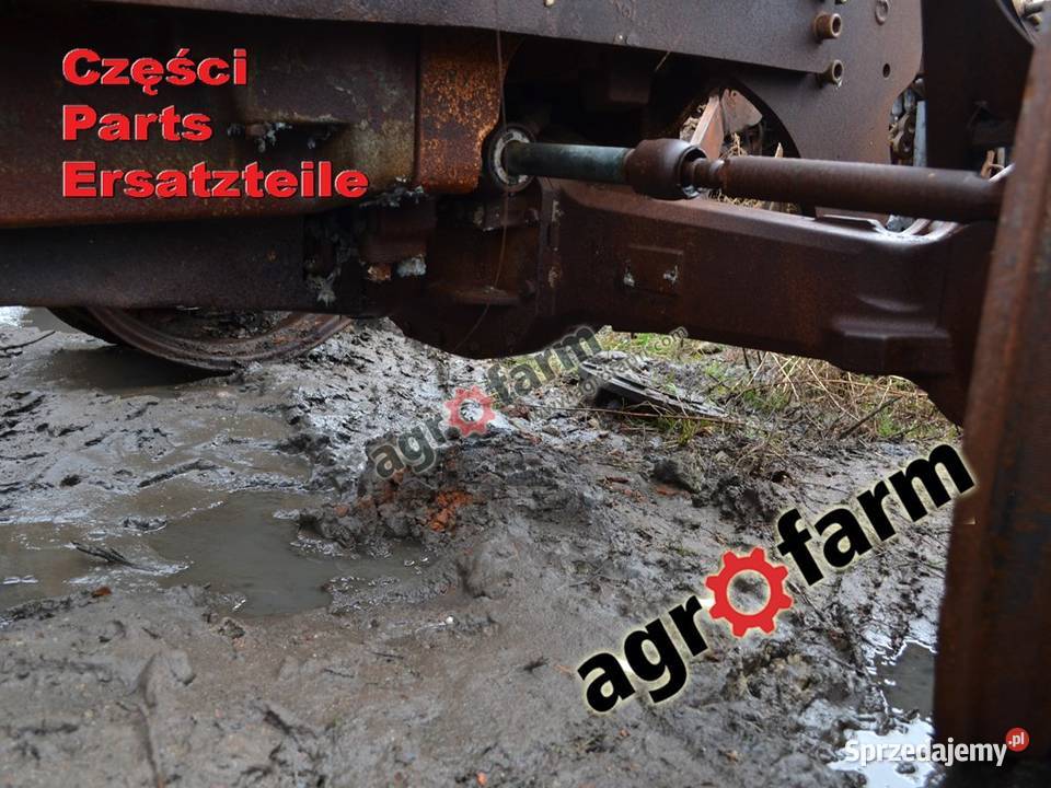 Valtra N123 części skrzynia biegów most przedni dolnośląskie Byków