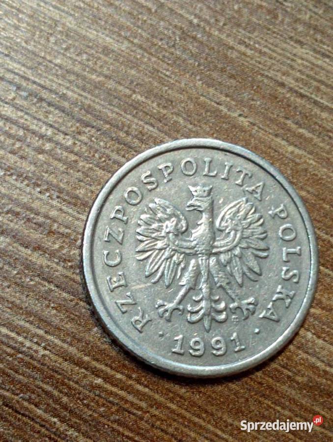 Sprzedam trzecie 50 gr 1991 r Numizmatyka Chełm sprzedam