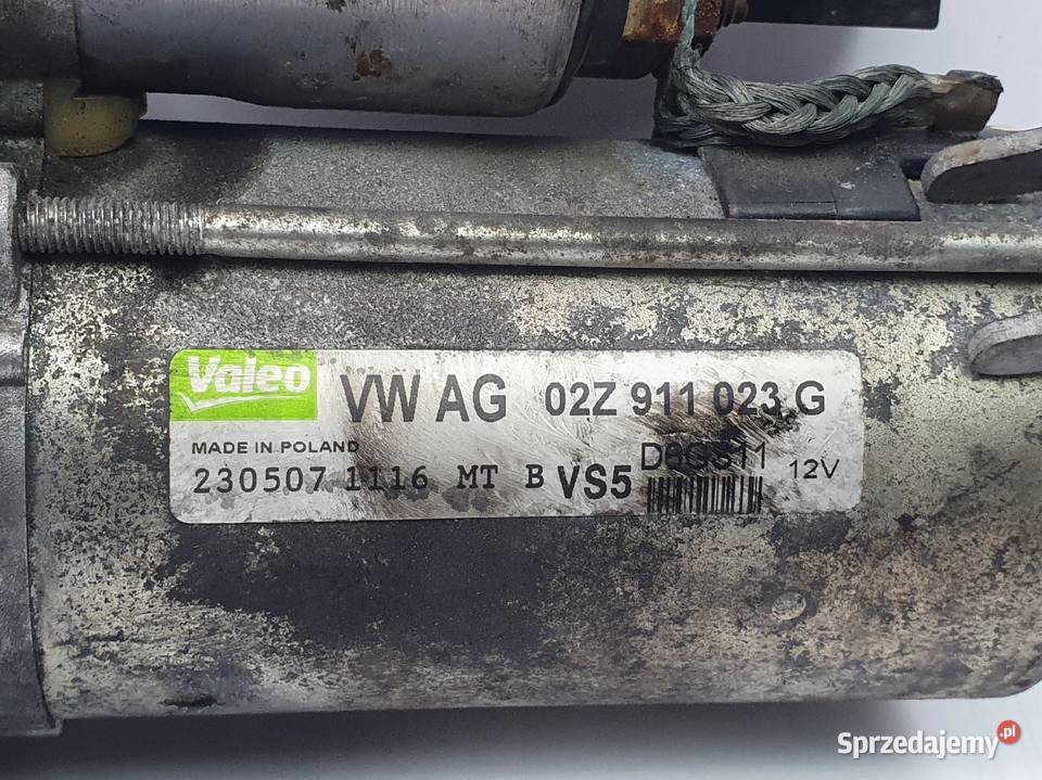 ROZRUSZNIK VW Passat B6 20 FSI 02Z911023G D6GS11 lubelskie Chełm sprzedam