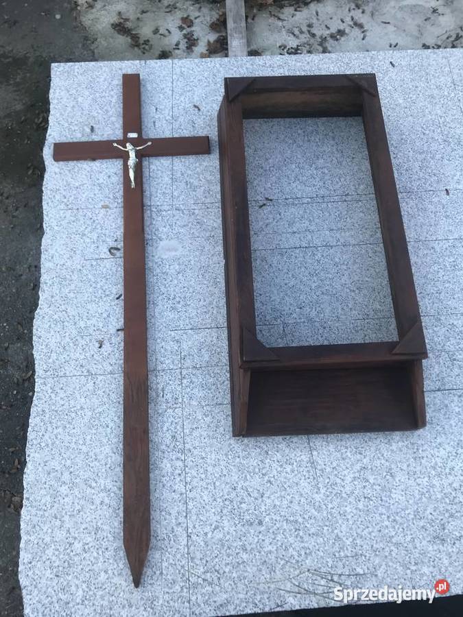 Obudowa grobu urna krzyż obramowanie urnowe dolnośląskie Wrocław