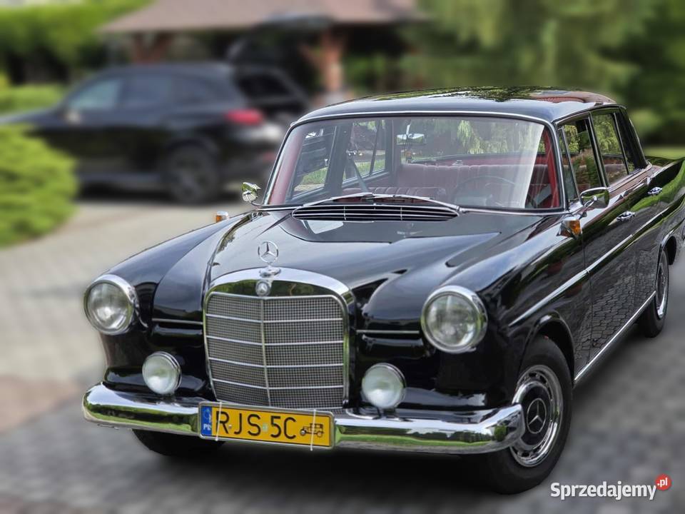 Klasykiem do ślubu Mercedes W110 Skrzydlak