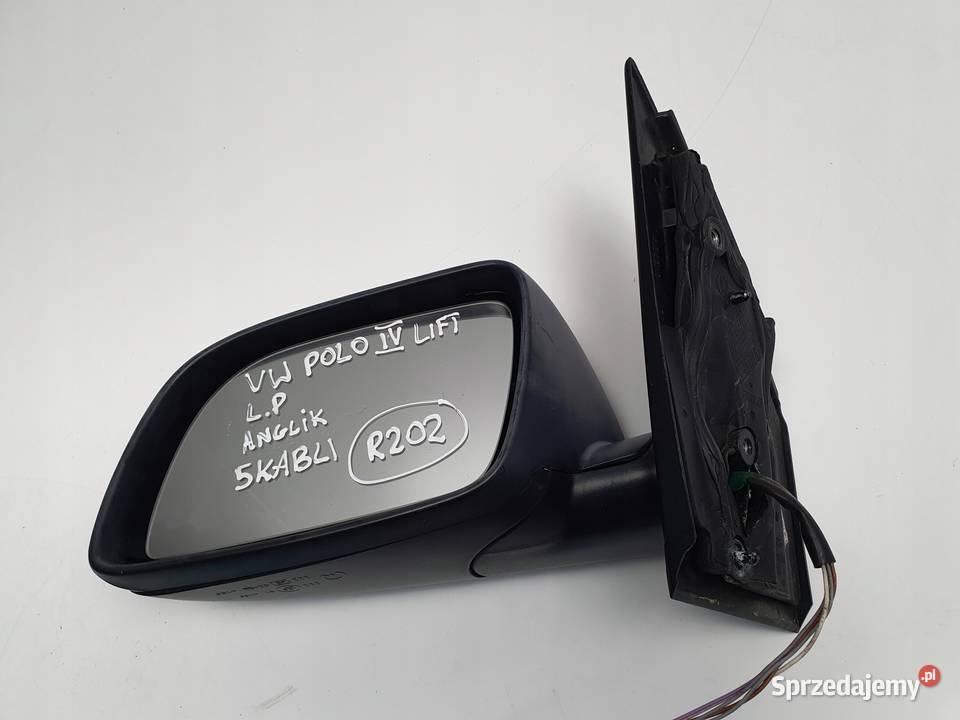 LUSTERKO LEWE VW Polo IV 0105r KIEROWCY 5 Pin Rudka