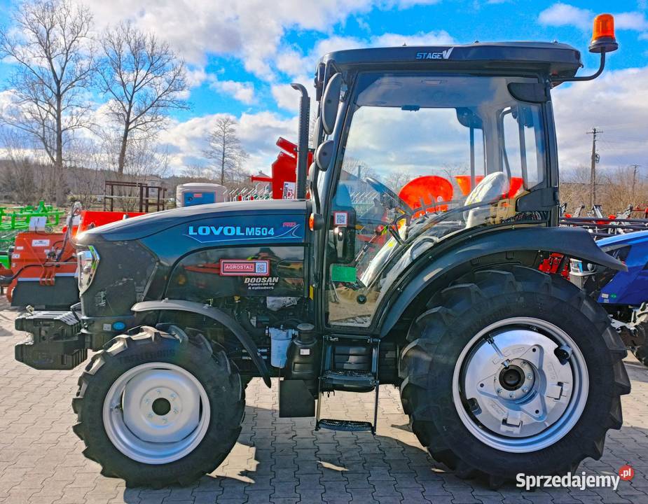 Ciągnik LOVOL M504 PRO 56 edycja limitowana AC Rewers mechaniczny Lovol Wola Różaniecka