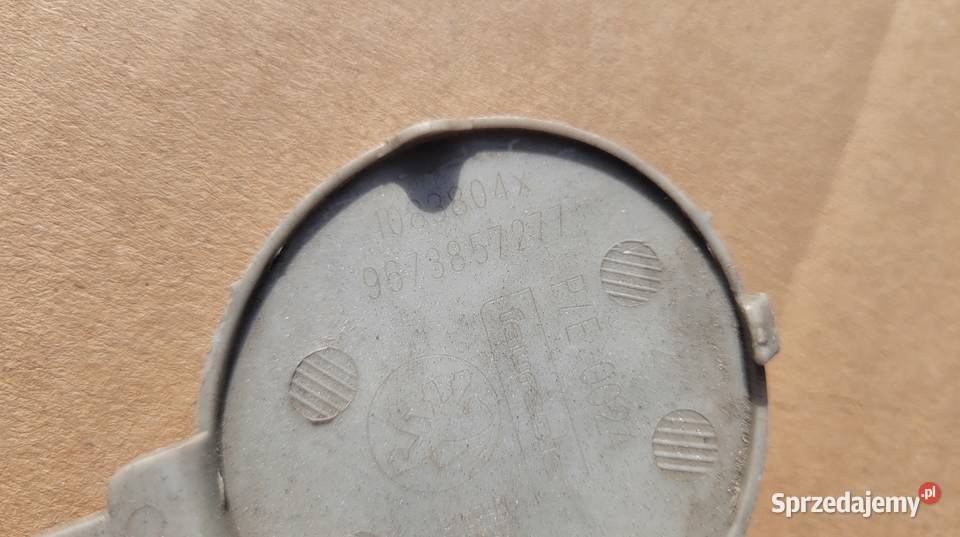 PEUGEOT 208 I ZAŚLEPKA HAKA ZDERZAK PRZÓD śląskie Ruda Śląska