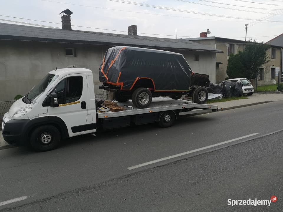 transport laweta holowanie śląskie Piekary Śląskie