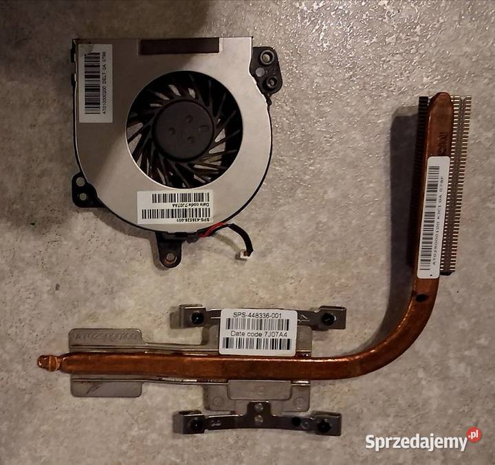 Laptop HP 530 Radiator chłodzenie wentylator sprzedam
