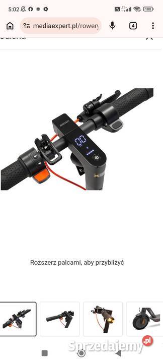 Nowa Hulajnoga Elektryczna Ducati Pojazdy elektryczne lubuskie Dobiegniew