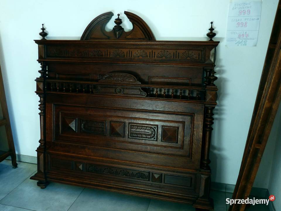 piękne łóżko eklektycznesklep Dąbrowa Górnicza sprzedam