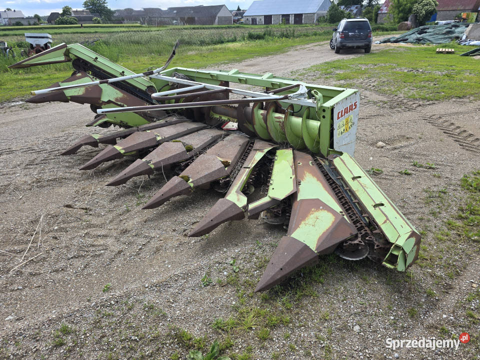 Heder do kukurydzy CLAAS MG86218 do sieczkarni warmińsko-mazurskie Włosty