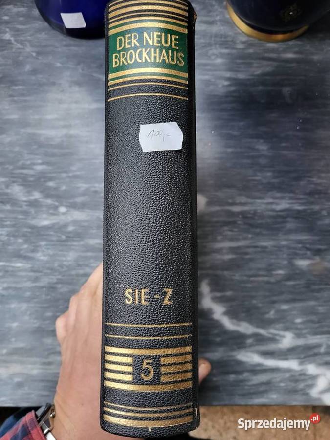 Stara encyklopedia Der Neue Brockhaus tom 5 z Rybnik