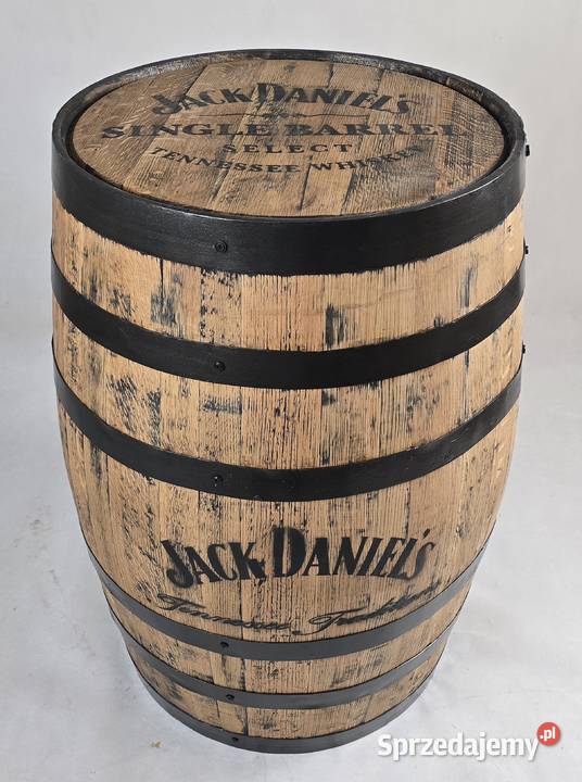 Beczka dębowa biała pomalowana motyw Gdańsk sprzedam
