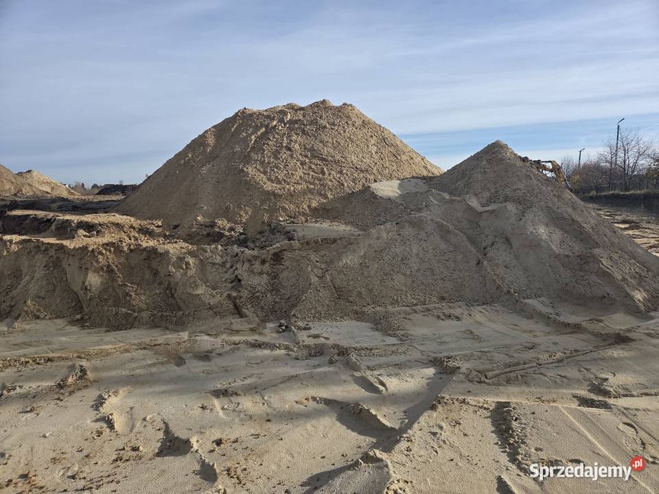 Piasek na podbudowe budowlany