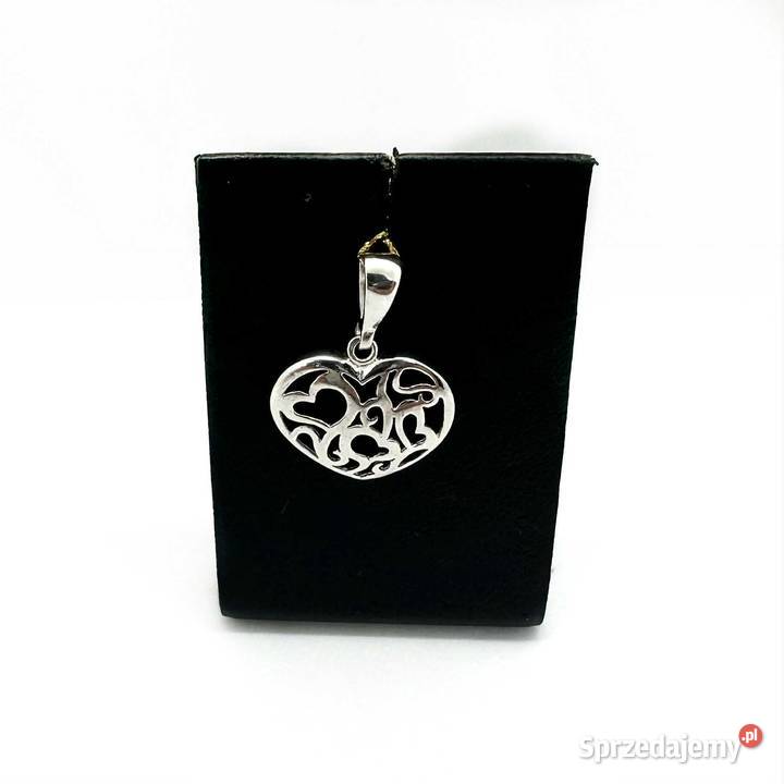 Nowa Rodowana Srebrna Zawieszka pr 925 1g Biżuteria warmińsko-mazurskie Elbląg