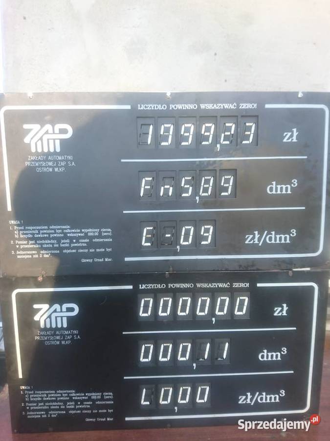 Elektronika do Odmierzacz paliwa ZAP lubelskie Lubartów