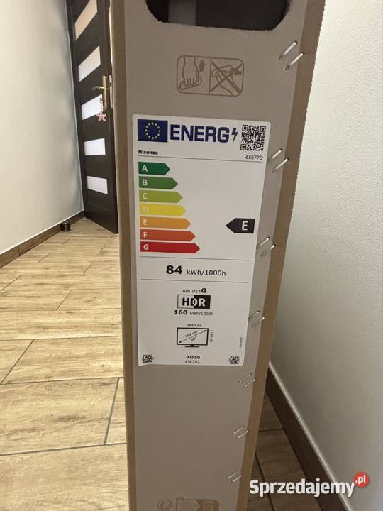 Telewizor Hisense 65E77Q NOWY fabrycznie Telewizory