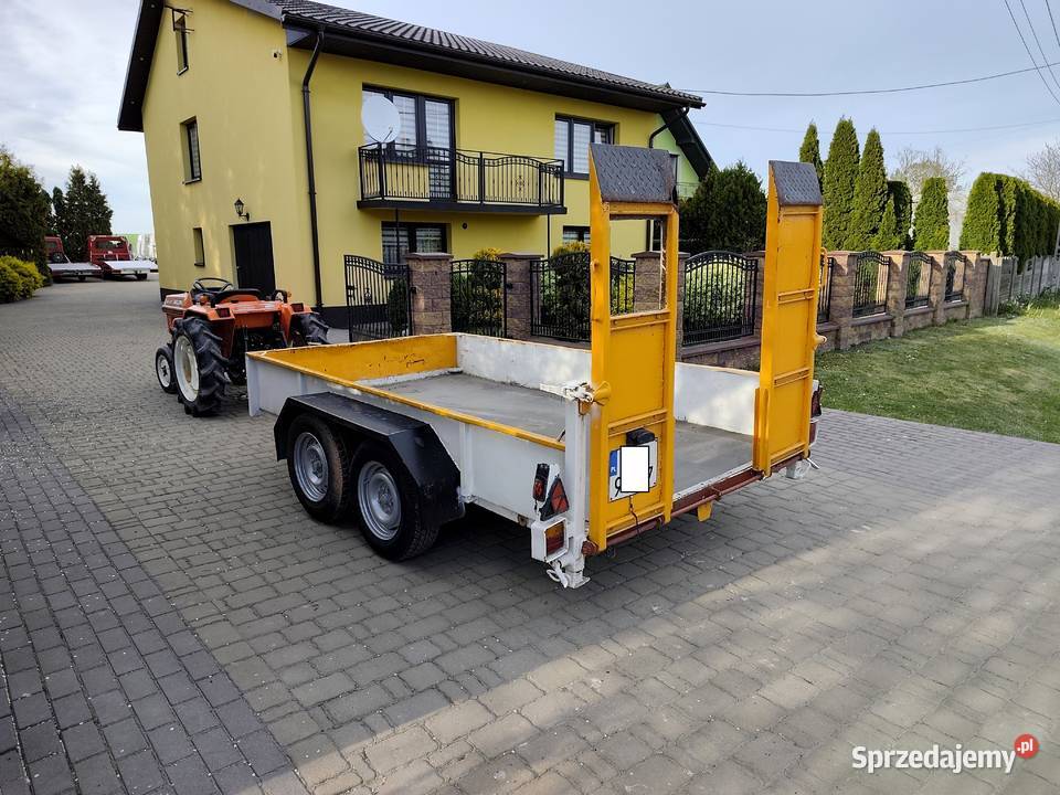 Przyczepa BLOMENROEHR Pod Minikoparkę DMC 2500 Wodzisław sprzedam