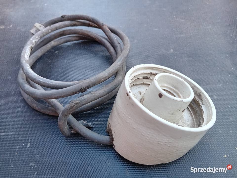 Oprawa porcelanowa ceramiczna do żarówki loft Dębica