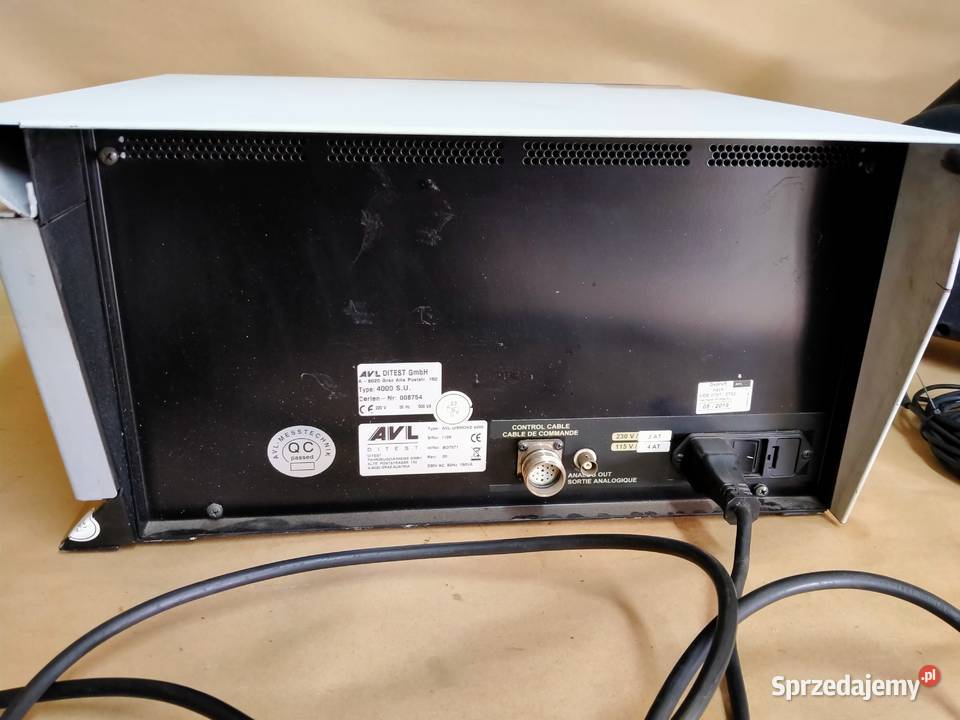 ANALIZATOR SPALIN AVL DISMOKE 4000