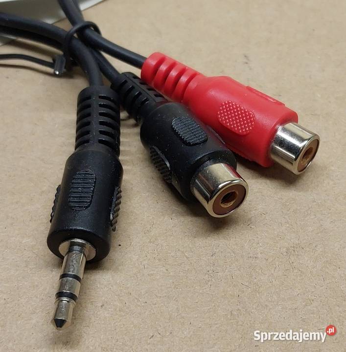 ADAPTER KABEL POŁĄCZENIOWY STEREO JACK 35 2X RCA Mielęcin sprzedam