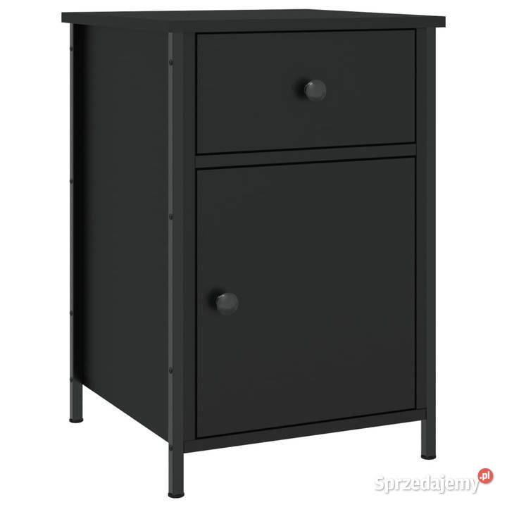 Szafki nocne 2 czarne 40x42x60 WM825904 sprzedam