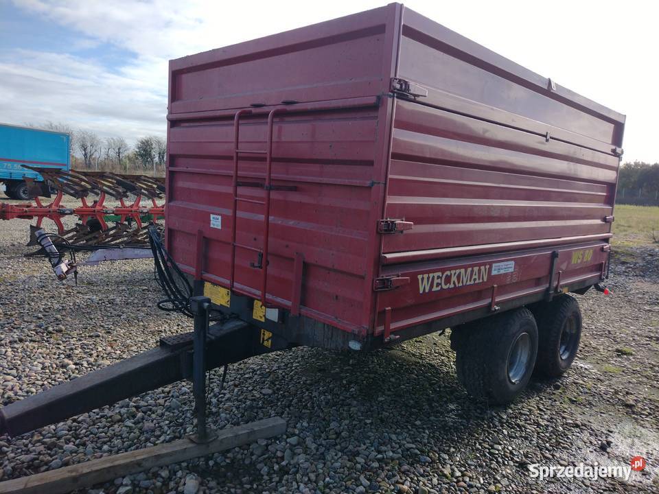 Przyczepa rolnicza 8 ton wywrotka na tył Sośno sprzedam