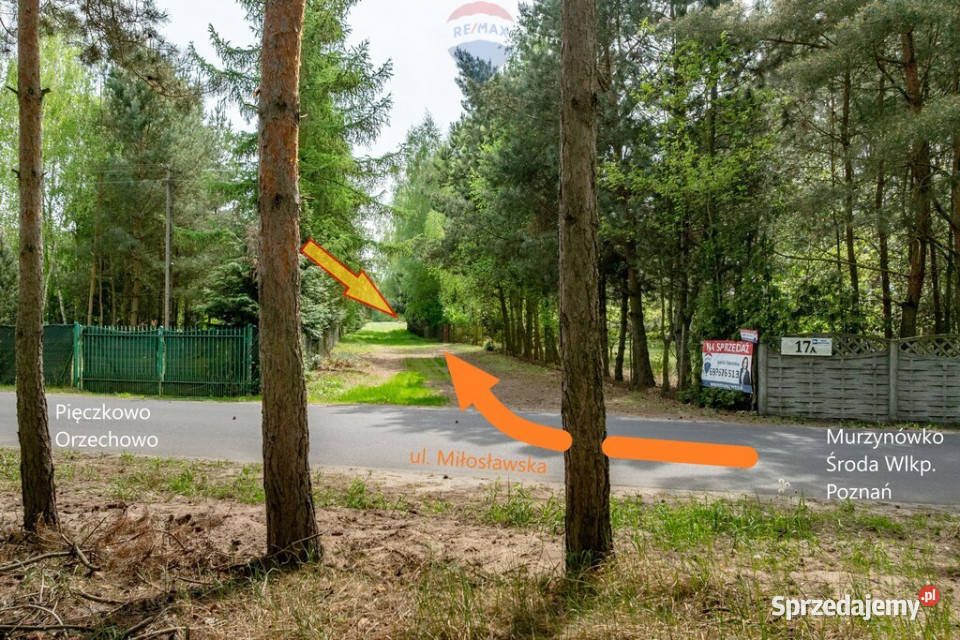 Wiosna malownicza spokojna okolica miniosiedle Krzykosy sprzedam