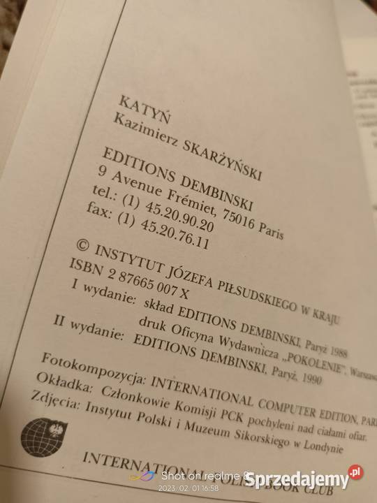 Katyń książki prezenty Warszawa księgarnia Praga mazowieckie