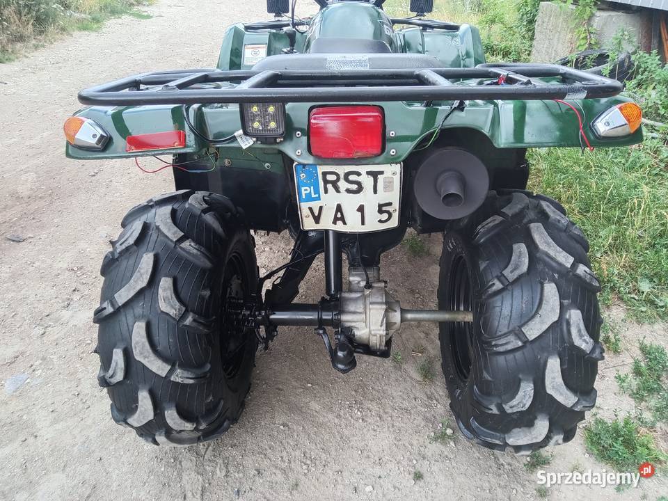 yamaha grizzly 350 4x4 homologacja transport Lublin