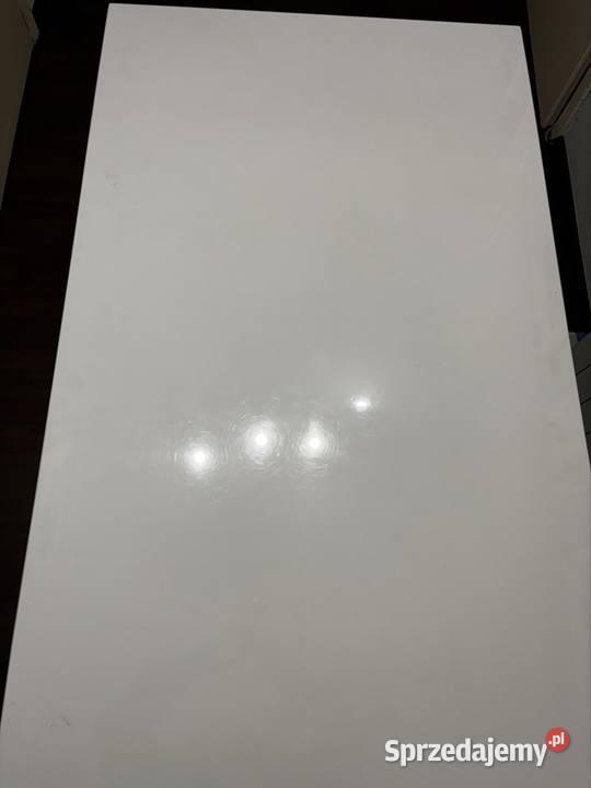 Biały stół jadalny połysk małopolskie Klucze sprzedam