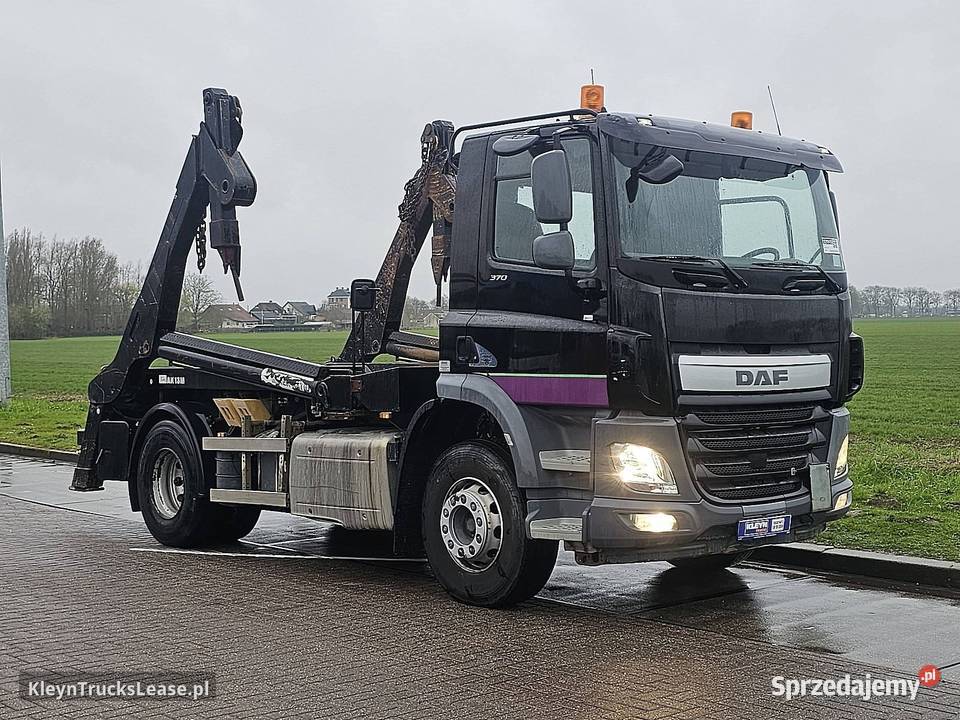 DAF CF 370 MANUAL 13T SYSTEM bramowiec 4x2 2016 pomorskie