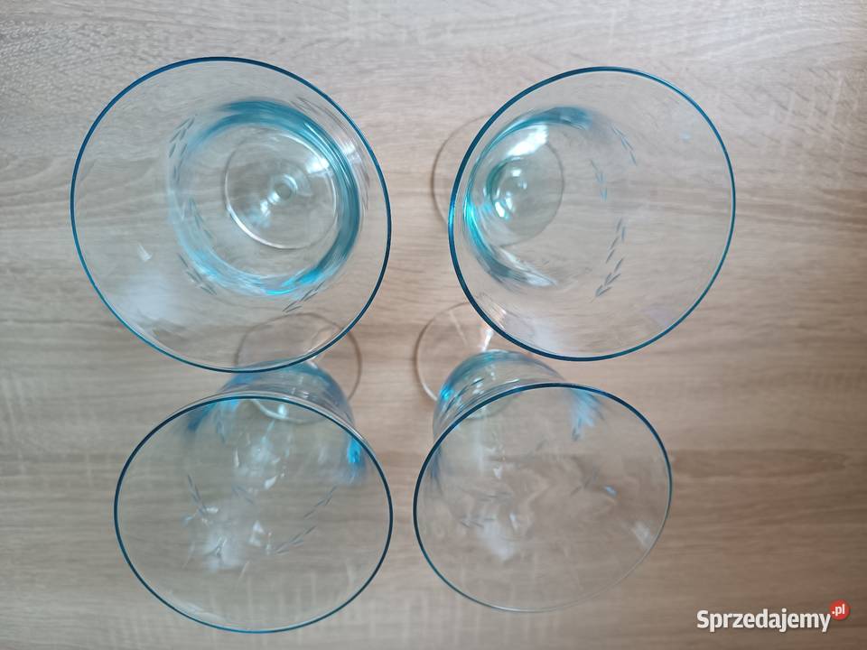 Kryształowe duże pucharki Porcelana i szkło Gorlice sprzedam