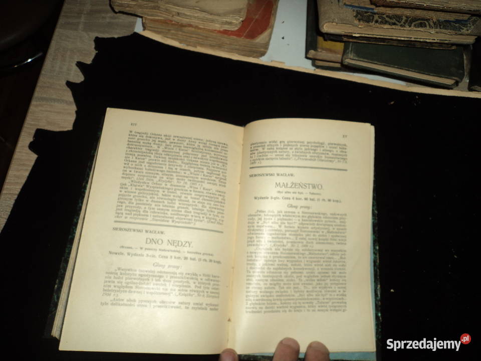 Dzieje jednego pocisku to wydana w 1910 roku Nowy Sącz sprzedam