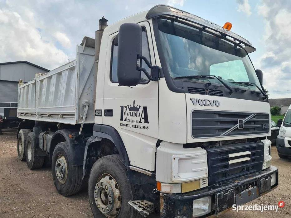 Wywrotka Volvo FM 12 8x4 diesel Wywrotki mazowieckie Sokołów Podlaski