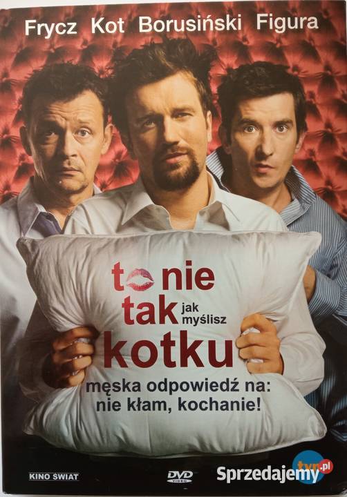 To nie tak myślisz kotku DVD Katarzyna Figura Filmy Łódź