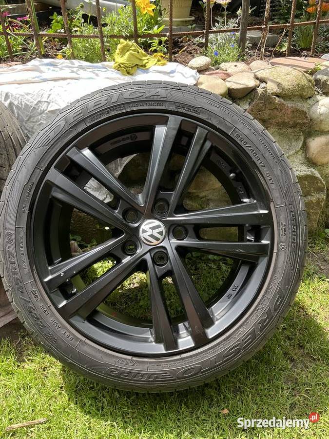 Koła letnie 17 czarne volkswagen seat małopolskie