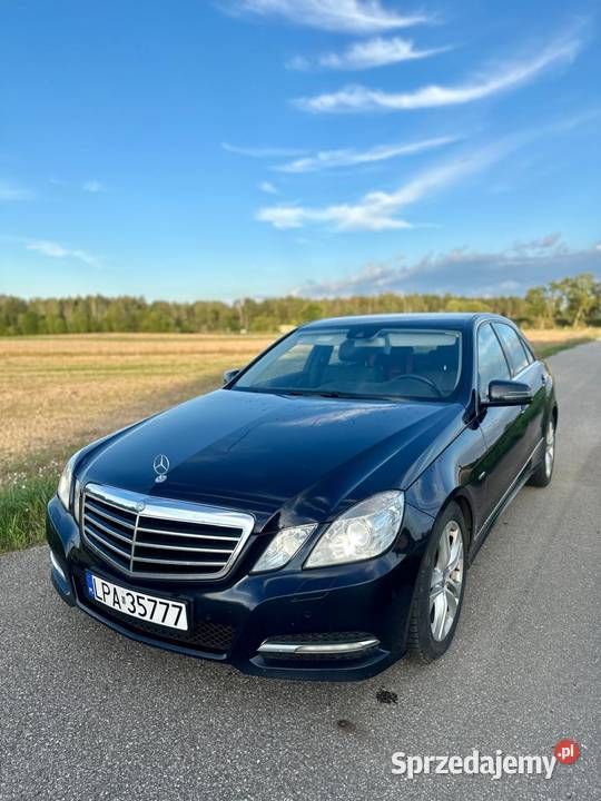 Mercedes W212 E220 CDI sedan automat reflektory ksenonowe lubelskie Działyń