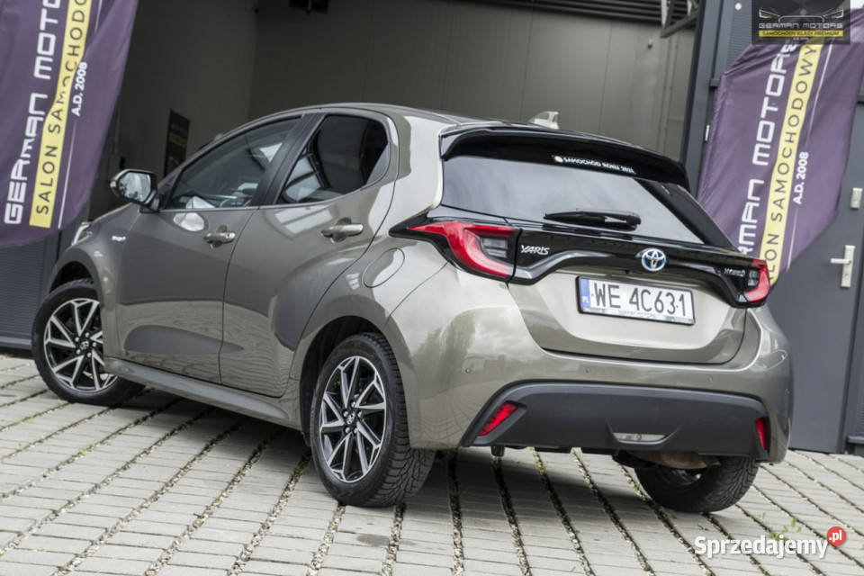 Toyota Yaris LEDY Kamera Automat Gwarancja FV23 czujnik parkowania Dębogórze