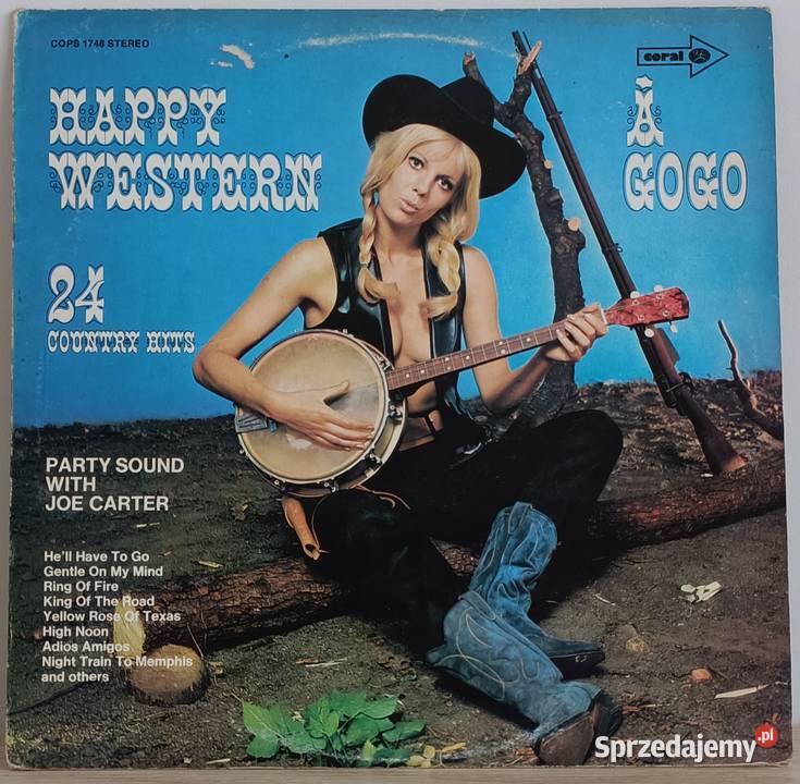 Happy western a gogo winyl 24 country hits Gdańsk sprzedam