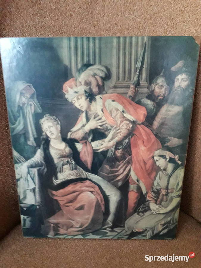 Włodzimierz i Rognieda pędzla Antona Łosienki