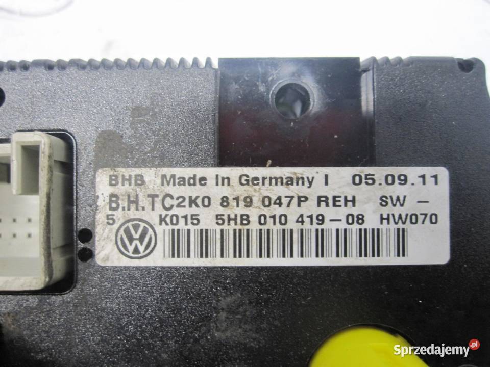 VW CADDY III LIFT 09r panel nawiewu 2K0819047P sprzedam
