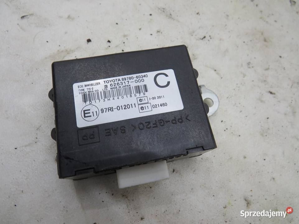 MODUŁ STEROWNIK LAND CRUISER 120 8978060340 Części samochodowe