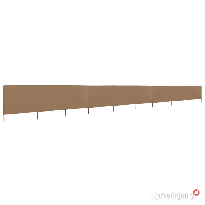 Parawan 9skrzydłowy z tkaniny 1200x160 kolor Pozostałe