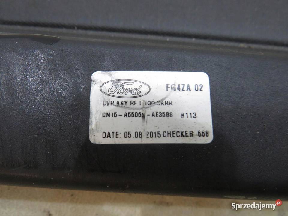 ROLETA BAGAŻNIKA FORD ECOSPORT CN15A55066AE35BB